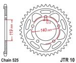 Couronne JT. acier standard - 525 47 dents