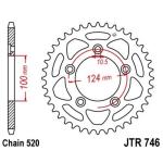 Couronne JT. acier standard 746 - 520