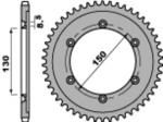 Couronne PBR acier C45 standard 4374 - 428