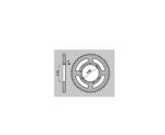 Couronne PBR acier C45 standard 4390 - 428