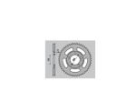 Couronne PBR acier C45 standard 4431 - 420