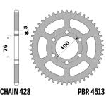 Couronne PBR acier standard - 428 43 dents