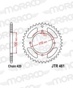 Couronne SuperProx Noir 53 dents