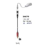 Câble chargeur de batterie Tecmate MALE DIN POUR BMW ET TRIUMPH