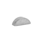 Demi-lunes P2R CLAVETTE 4,0MM LARGEUR x 5,0MM HAUTEUR 12,4MM LONGUEUR