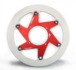 Disque de frein Rond Beringer Aeronal flottant - rouge