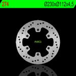 Disque de frein Rond NG Disque de frein NG BRAKES rond fixe