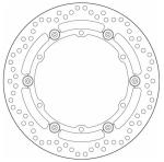 Disque de frein Rond SBS 5358