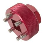 Douille Jmp cr&eacute;neaux colonne &Oslash;int 23mm &Oslash;ext 31,5mm 6 crans MV Agusta