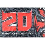 Drapeau Yamaha Dual Fq20 - El Diablo Eyes B Fabio Quartararo QUARTARARO