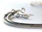 Durite d'embrayage Tecnium Aviation SPEEDBRAKES carbone raccord noir