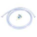Durite d'essence P2R KIT 5x8 TRANSPARENT FILTRE CONIQUE D6 1M FABRICATION FRANCAISE