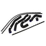 Durites de radiateur noires Samco TN899 / 1130 (2004-2016)