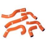 Durites de radiateur oranges Samco 1190 RC8R / Track (2009-2015)