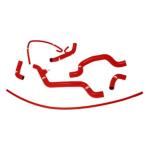 Durites de radiateur rouges Samco 1198 (09-11) - Suppression thermostat