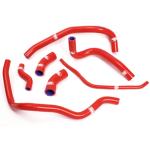 Durites de radiateur rouges Samco V-MAX 1200 (1986-2007)