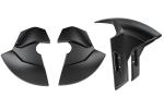 Ecope de frein Puig Pista 4 - Garde boue avant 3 Noir mat