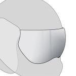 Ecran casque ROOF IRIDIUM - RO4 FEVER/ABO/MANX /TRIBAL/PACER/TECK /METIS/SPHAIR DUO LUNETTE