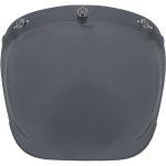 Ecran casque jet BUBBLE Articul&eacute; fum&eacute; fonc&eacute; HELSTONS