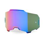 Ecran de masque ARMEGA/ARMATIC Mirror Rouge/Bleu 100