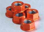 Ecrous de couronne M10x1,25 Pro-Bolt alu x6