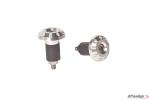 Embouts de guidon Puig Race Argent