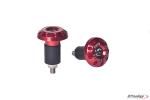 Embouts de guidon Puig Race Rouge