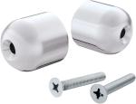 Embouts de guidon Show Chrome Fin