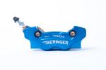 Etriers de frein Beringer axial gauche Aerotec&reg; MX 4 pistons bleu TM85