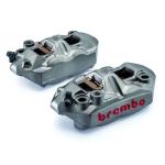 Etriers de frein Brembo Racing M4 RADIAUX MONOBLOC MOULE ENTRAXE 108mm