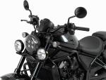 Feux Hepco & Becker Twinlight (route) avec support et c&acirc;ble - noir brillant