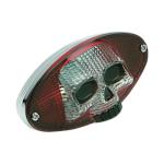 Feux arrière Drag Specialties Universal Oval Skull