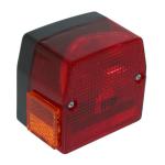 Feux arri&egrave;re P2R FEU ARRIERE CYCLO ADAPTABLE PEUGEOT 103 SPX, RCX-MBK 51S ROUGE -P2R-