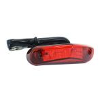 Feux arri&egrave;re Replay FEU 50 A BOITE - MOTO TRIANGLE ROUGE LEDS 6 ROUGES HOMOLOGUE CE