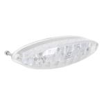 Feux arri&egrave;re Replay FEU UNIVERSEL A LEDS OVALE TRANSPARENT STOP 16 ROUGES - 3 BLANCHES