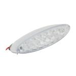 Feux arri&egrave;re Replay FEU UNIVERSEL A LEDS OVALE TRANSPARENT STOP 19 ROUGES