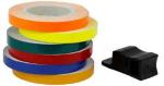 Filet de jantes Bihr Liseré 6m x 7mm jaune fluorescent