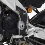 Film de protection R&G Racing Kit cadre - cadre noir (2 pièces)