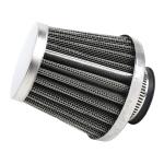 Filtre &agrave; air Avoc TYPE KN CHROME - GRIS FIXATION DROITE DIAM 35 mm