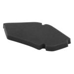 Filtre &agrave; air P2R MOUSSE FILTRE A AIR SCOOT ADAPTABLE PIAGGIO 50 ZIP 4T 2000+, LIBERTY 4T 2009+-APRILIA 50 SCARABEO 4T 2010+ -P2R-