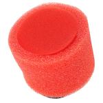 Filtre &agrave; air Replay DOUBLE MOUSSE CARBU PWK 21 A 34 mm FIXATION COUDEE 45 DIAM 49 mm ROUGE
