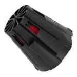 Filtre &agrave; air Replay E5 BOX MOUSSE ROUGE FIXATION DROITE DIAM 35 - 28