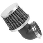 Filtre &agrave; air Replay KN SMALL FC CHROME FIXATION COUDEE 90 DIAM 35 - 28 GRILLE