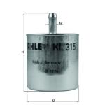 Filtre à essence Jmp KL315