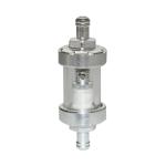 Filtre &agrave; essence Replay CYLINDRIQUE ALU DIAM 6mm TRANSPARENT - ARGENT