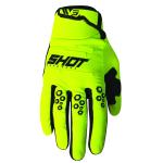 Gants Enduro Shot VISION - NEON YELLOW 2023