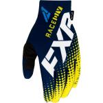 Gants cross FXR PRO-FIT LITE MIDNIGHT/WHITE/YELLOW 2022