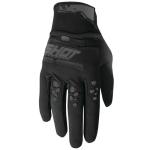 Gants cross Shot VISION - BLACK 2026