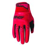 Gants cross Shot VISION - RED 2023