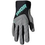 Gants cross Thor SPECTRUM GRAY BLACK MINT ENFANT